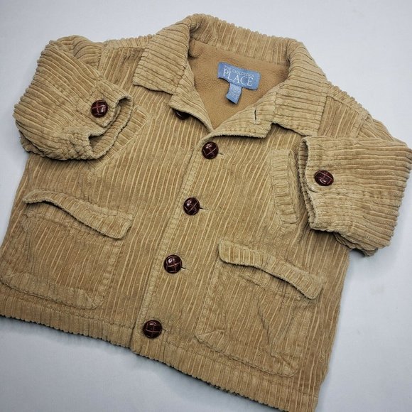 Child's Place Other - Boy's Toddler Jacket Corduroy Brown 24M